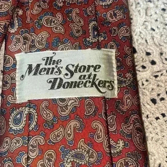 John Comfort London 100% silk tie - Picture 4 of 6